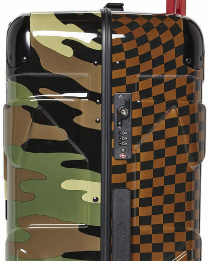 Sprayground - JUNGLE PARIS 29.5” FULL-SIZE SHARKITECTURE LUGGAGE