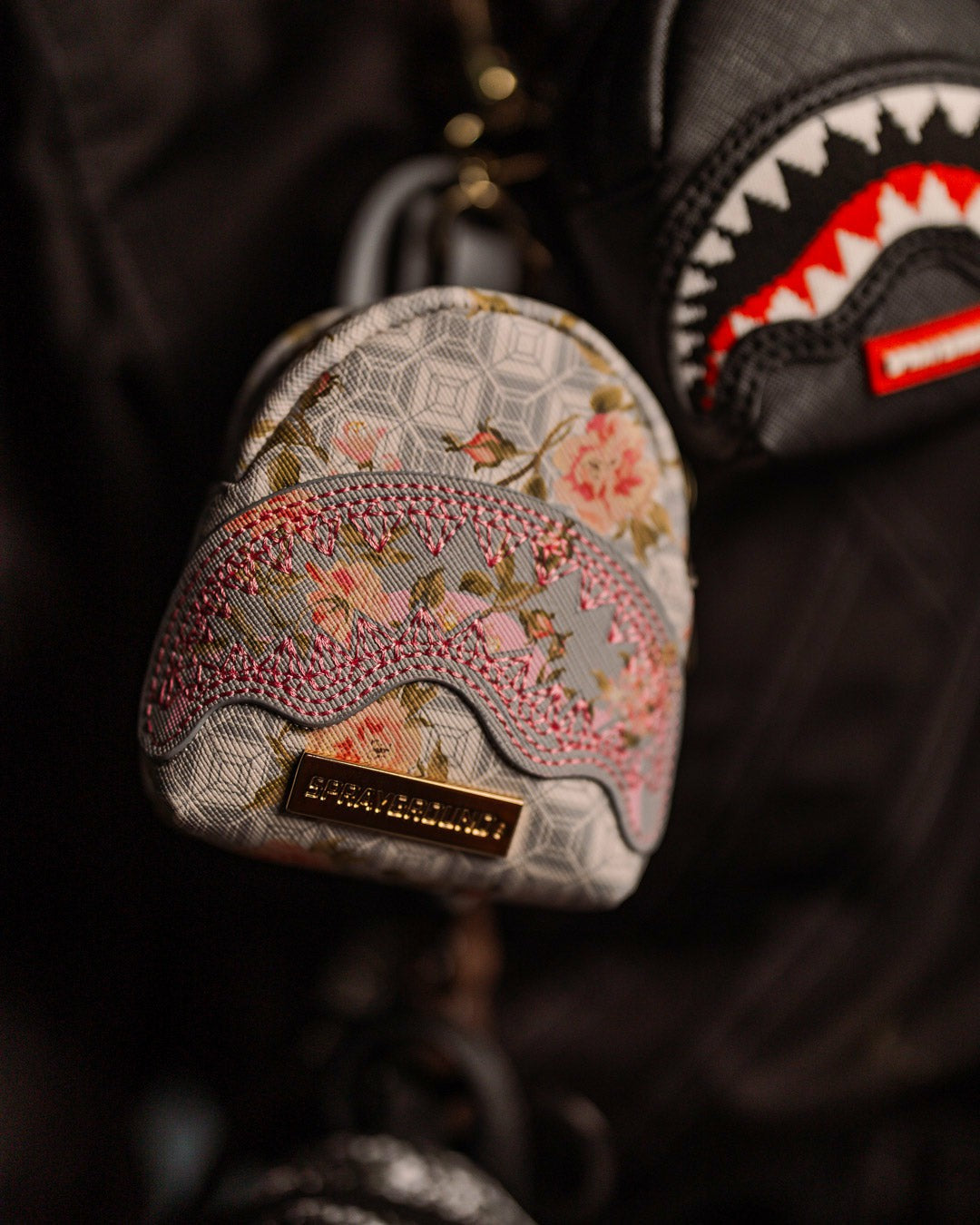 Sprayground - A.I. AFRICAN INTELLIGENCE ELEGANT ENERGY BACKPACK KEYCHAIN