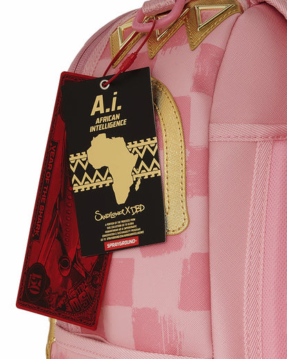 Sprayground - A.I. AFRICAN INTELLIGENCE MESSAGE FROM THE FUTURE BACKPACK - SANDFLOWE
