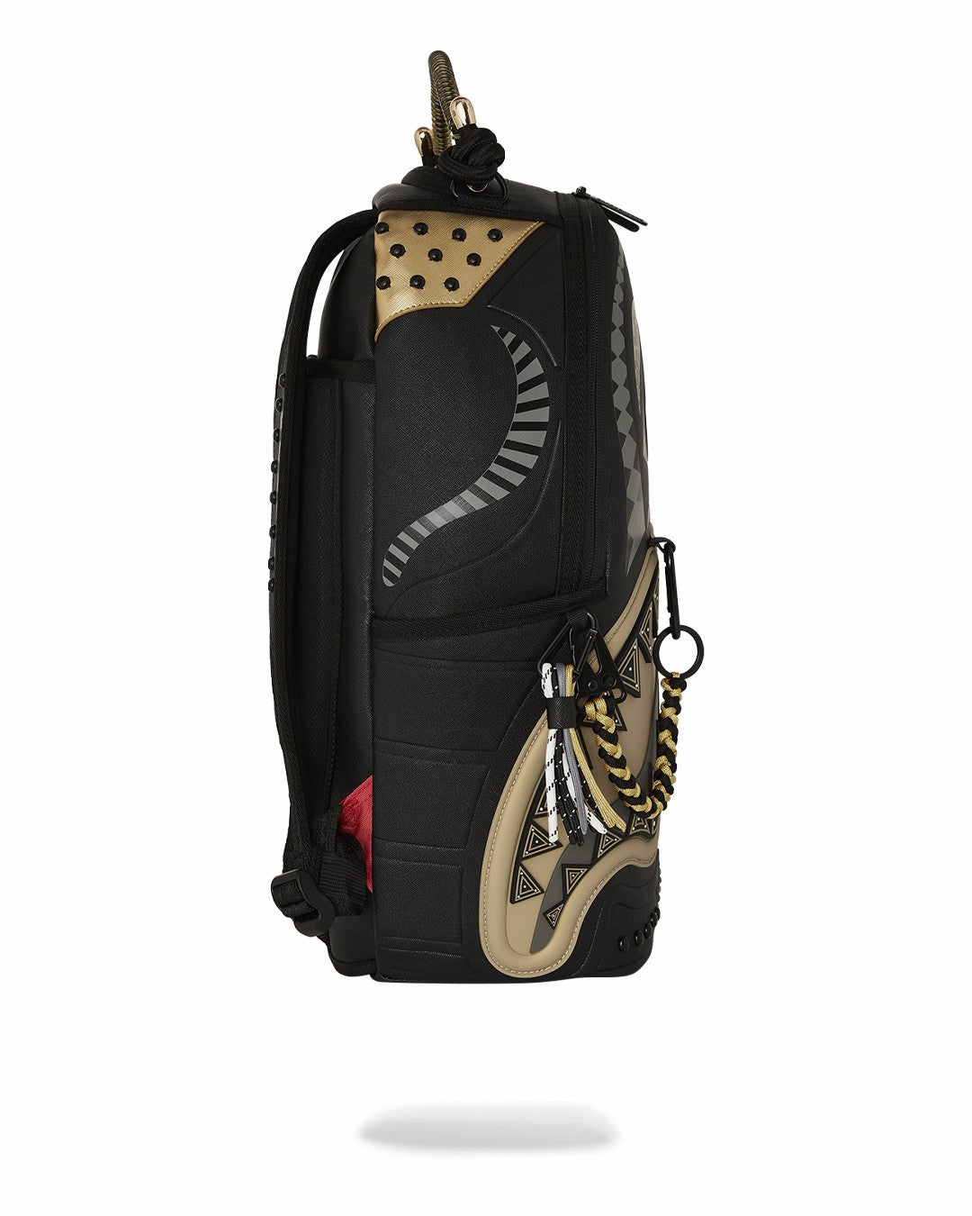 Sprayground - A.I. AFRICAN INTELLIGENCE SHARKS OF THE GOLD OCEAN BACKPACK - SANDFLOW