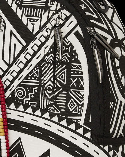 Sprayground - A.I. AFRICAN INTELLIGENCE THE SKYHAWK BACKPACK - SANDFLOWER COLLAB