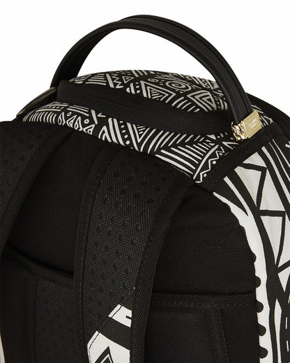 Sprayground - A.I. AFRICAN INTELLIGENCE THE SKYHAWK BACKPACK - SANDFLOWER COLLAB