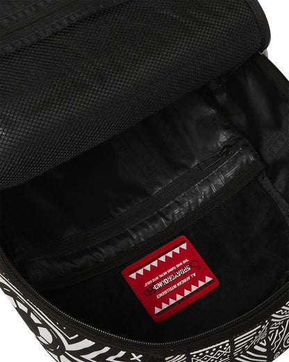 Sprayground - A.I. AFRICAN INTELLIGENCE THE SKYHAWK BACKPACK - SANDFLOWER COLLAB