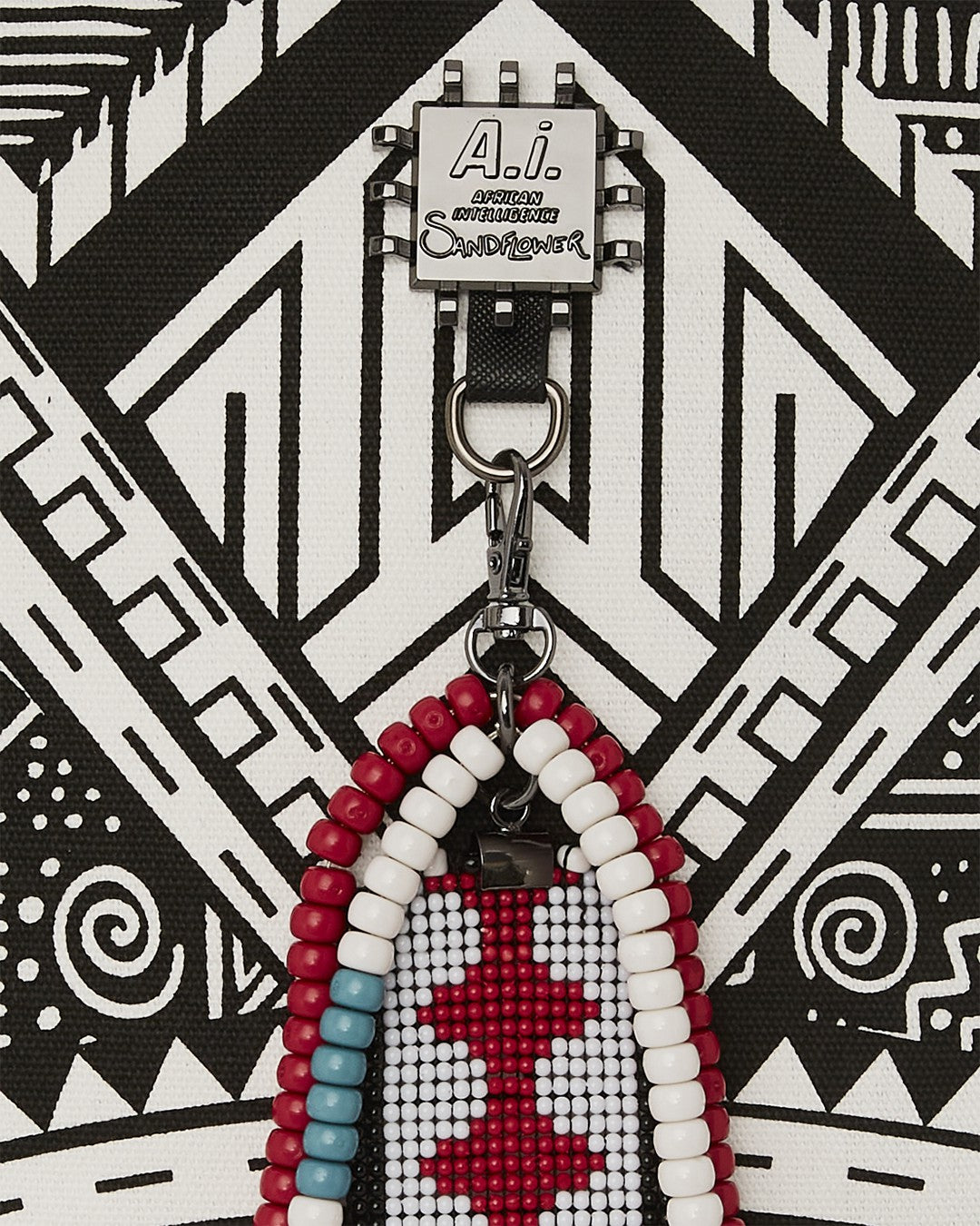 Sprayground - A.I. AFRICAN INTELLIGENCE THE SKYHAWK BACKPACK - SANDFLOWER COLLAB