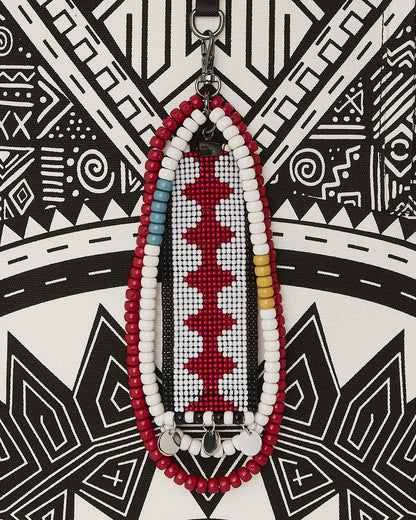 Sprayground - A.I. AFRICAN INTELLIGENCE THE SKYHAWK BACKPACK - SANDFLOWER COLLAB