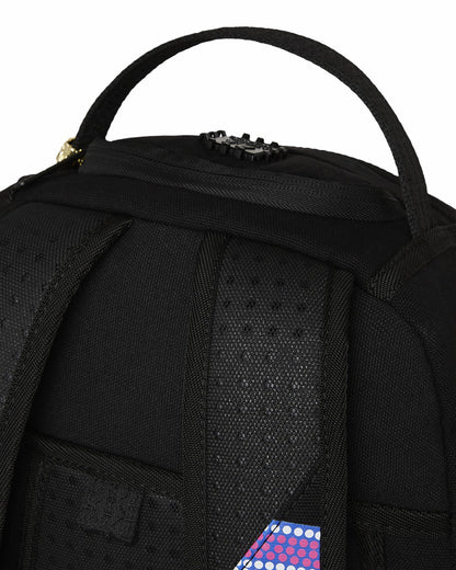 Sprayground - A.I. AFRICAN INTELLIGENCE BORN AND RAISED BACKPACK - SANDFLOWER COLLAB