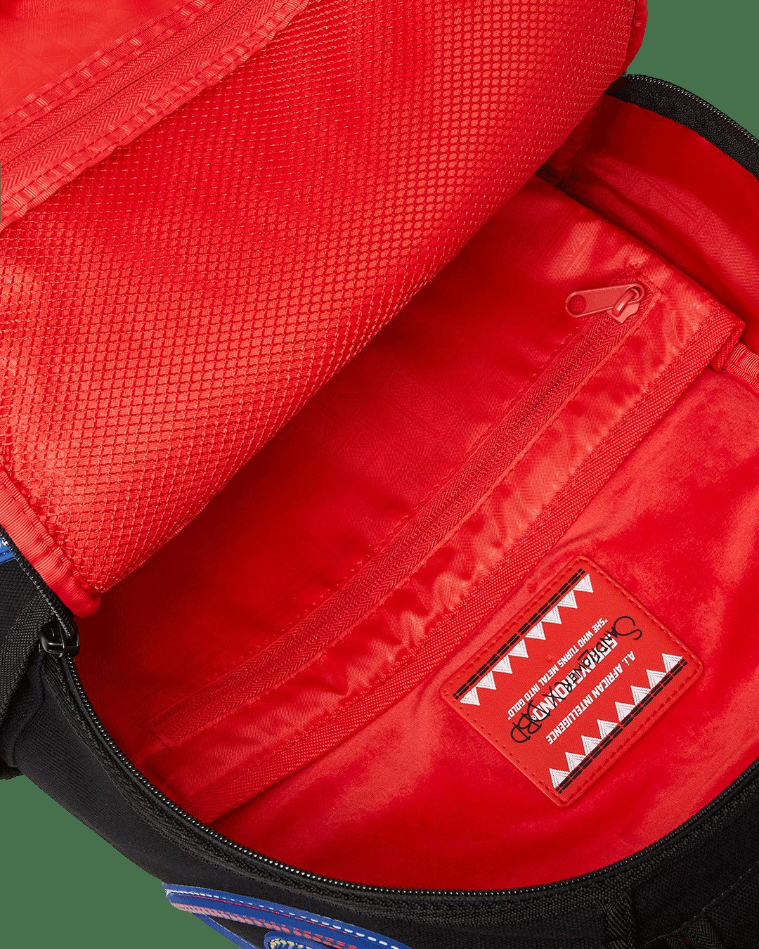 Sprayground - A.I. AFRICAN INTELLIGENCE BORN AND RAISED BACKPACK - SANDFLOWER COLLAB