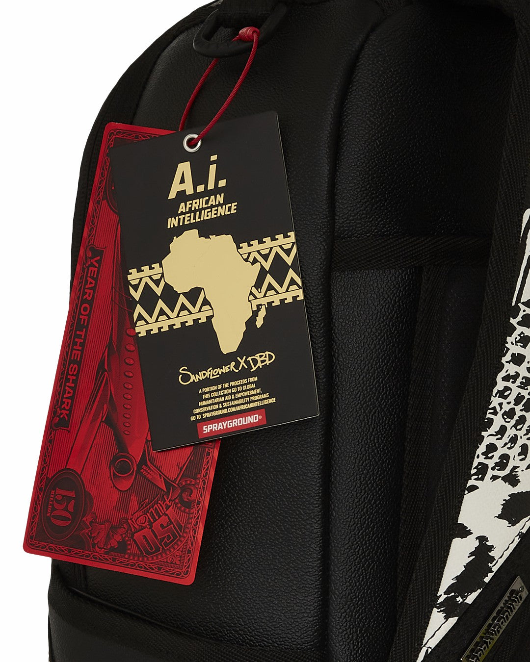 Sprayground - A.I. AFRICAN INTELLIGENCE WILD NILE BACKPACK - SANDFLOWER COLLAB