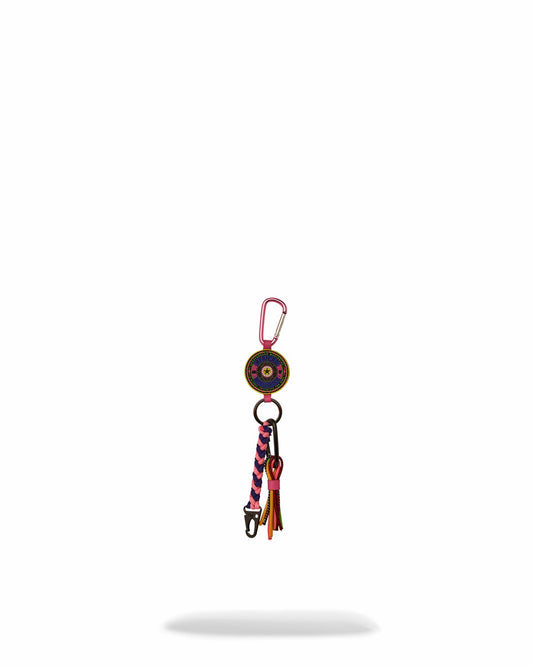 Sprayground - A.I. 12 BROOKLYN & BEYOND - SANDFLOWER COLLAB CLIP KEYCHAIN