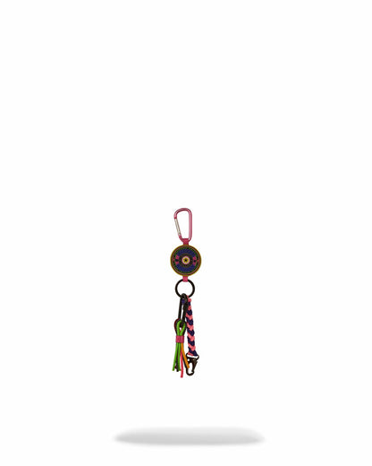 Sprayground - A.I. 12 BROOKLYN & BEYOND - SANDFLOWER COLLAB CLIP KEYCHAIN