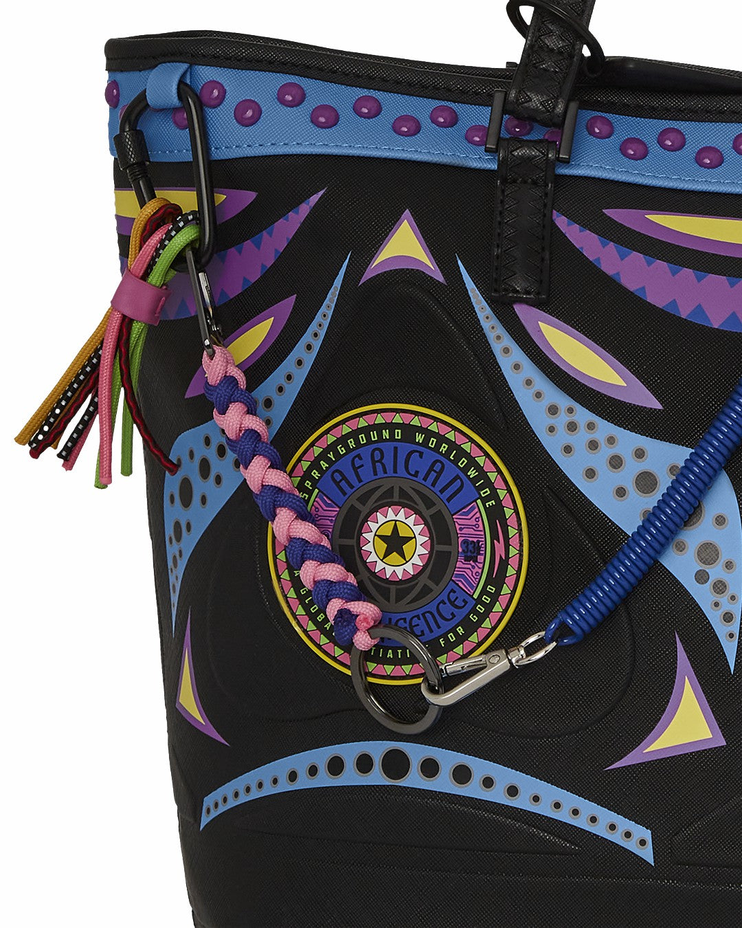 Sprayground - A.I. 12 - SANDFLOWER COLLAB BROOKLYN & BEYOND TOTE