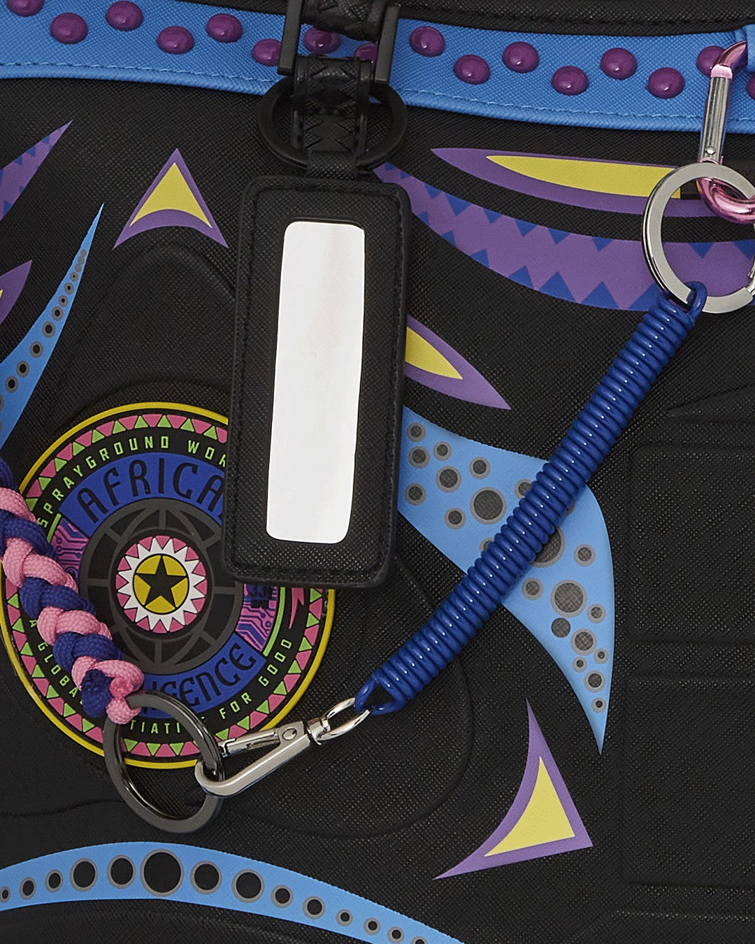 Sprayground - A.I. 12 - SANDFLOWER COLLAB BROOKLYN & BEYOND TOTE