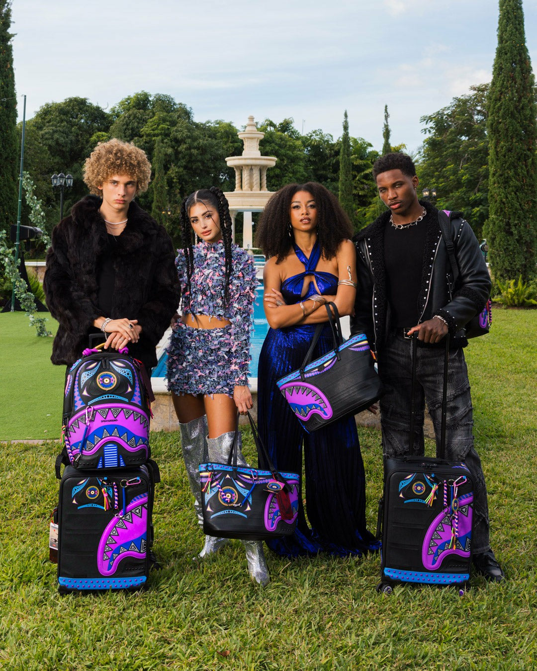 Sprayground - A.I. 12 BROOKLYN & BEYOND - SANDFLOWER COLLAB BACKPACK