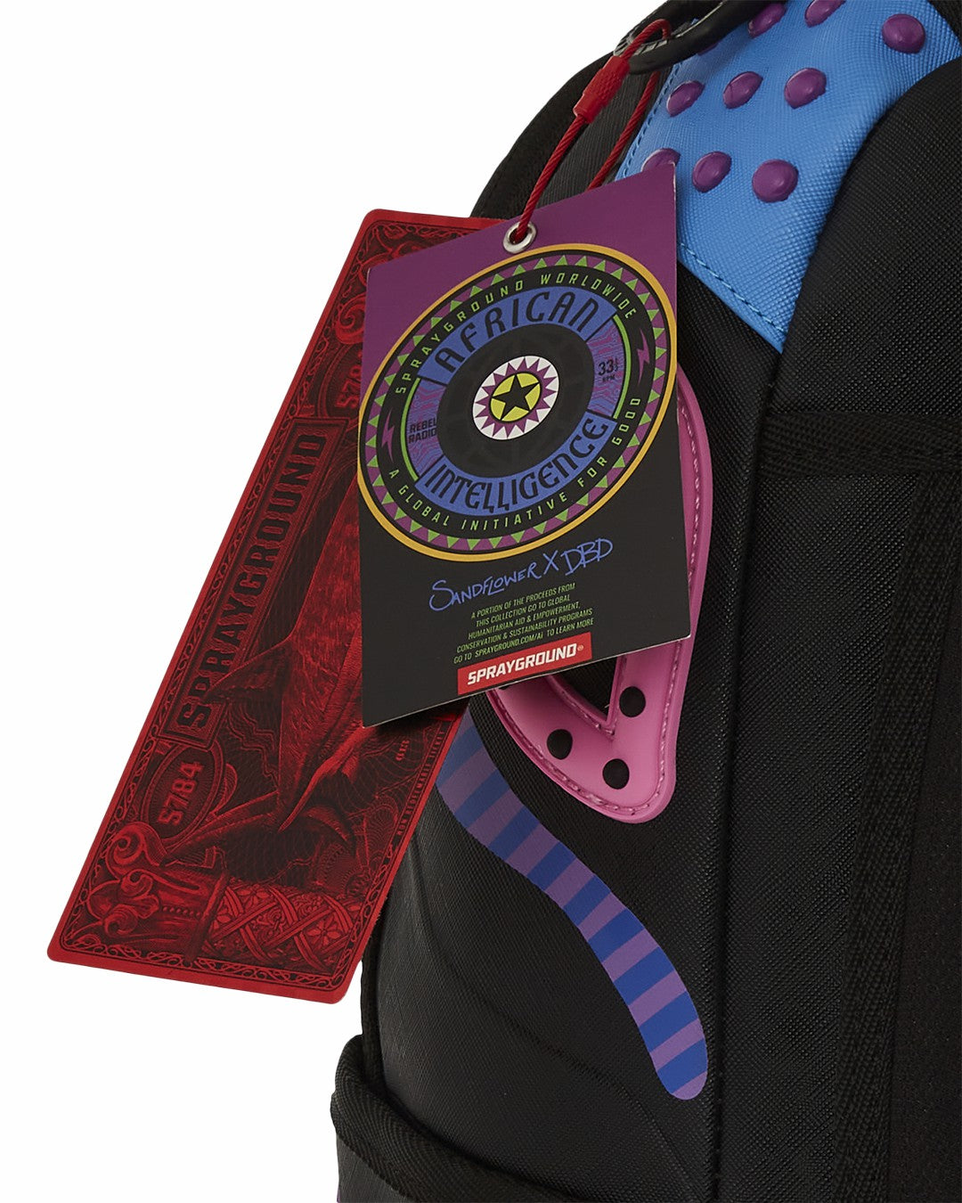 Sprayground - A.I. 12 BROOKLYN & BEYOND - SANDFLOWER COLLAB BACKPACK