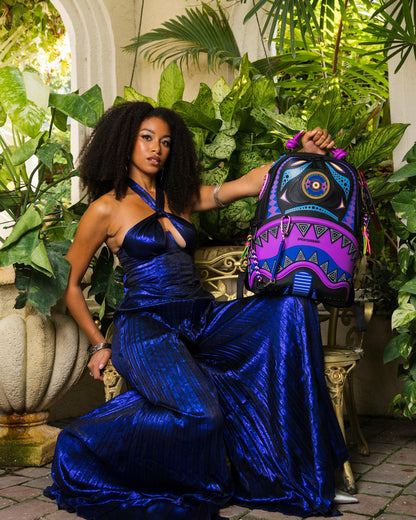 Sprayground - A.I. 12 BROOKLYN & BEYOND - SANDFLOWER COLLAB BACKPACK