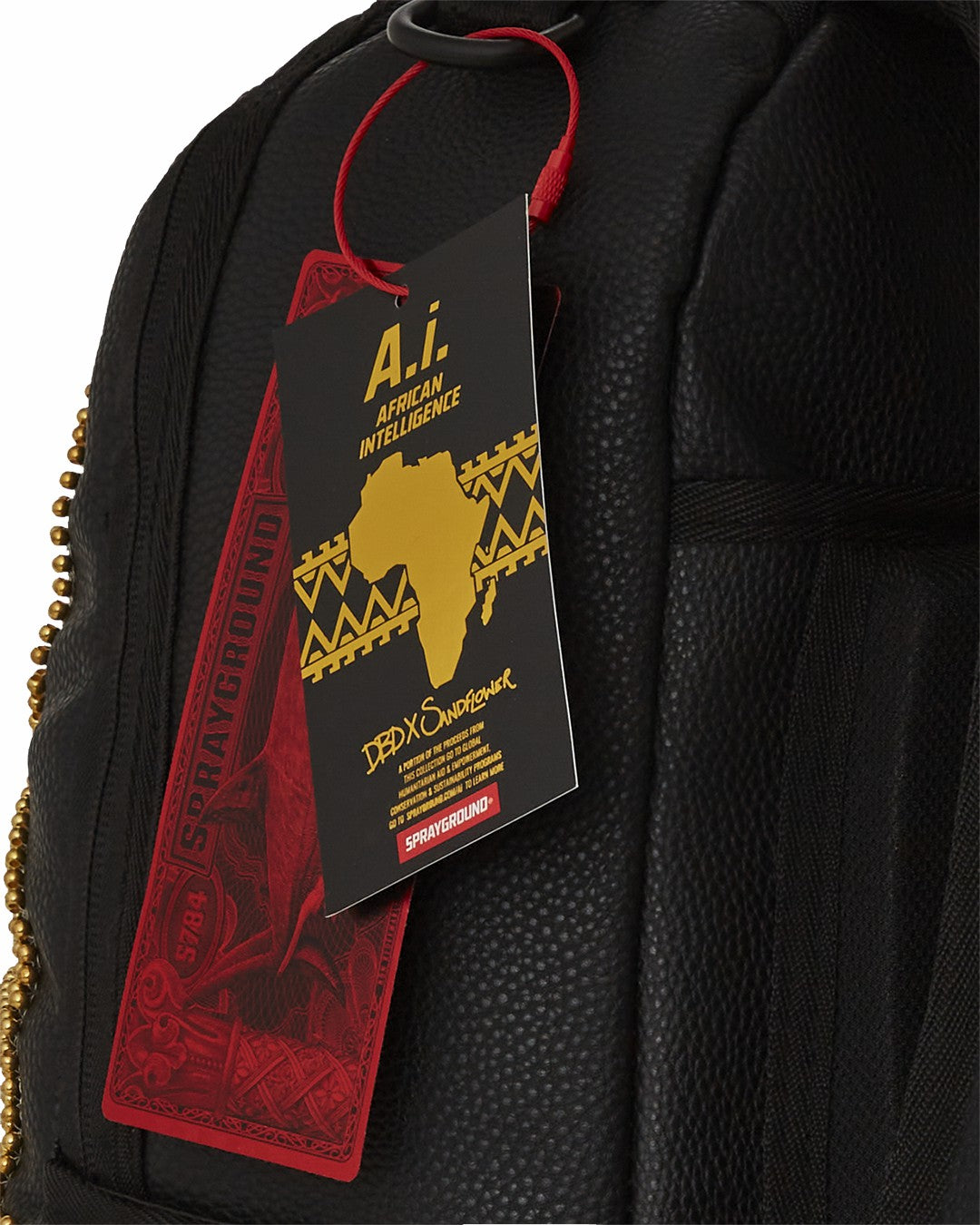 Sprayground - A.I. GOLDEN REGENERATION BACKPACK