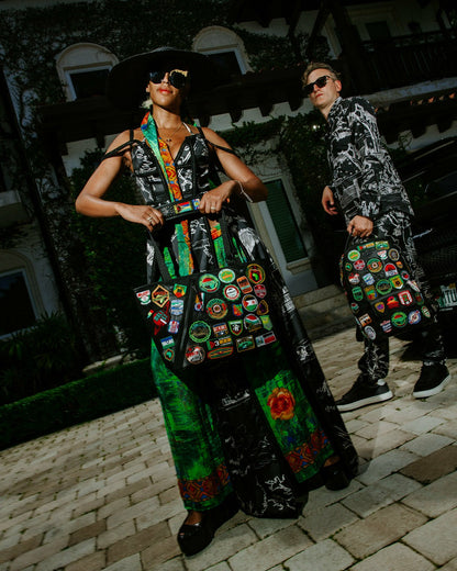 Sprayground - A.I. THE 54 (PATCHES OF AFRICA) CARGO TOTE