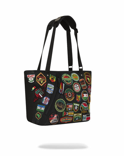 Sprayground - A.I. THE 54 (PATCHES OF AFRICA) CARGO TOTE