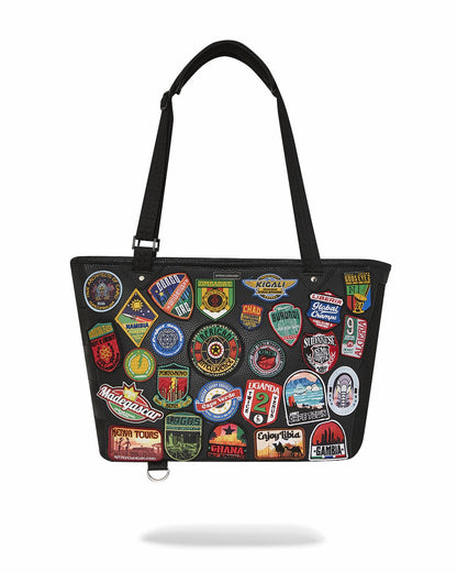 Sprayground - A.I. THE 54 (PATCHES OF AFRICA) CARGO TOTE