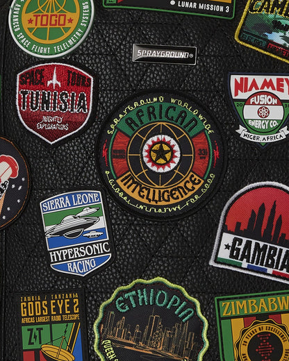 Sprayground - A.I. THE 54 (PATCHES OF AFRICA) CARGO BACKPACK
