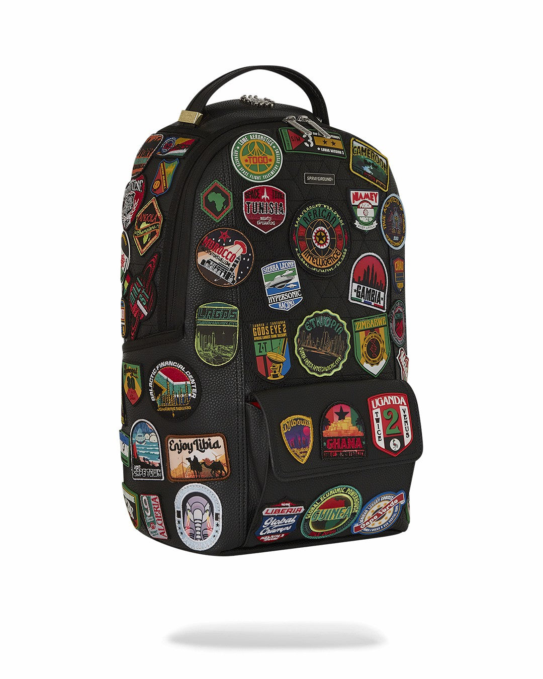 Sprayground - A.I. THE 54 (PATCHES OF AFRICA) CARGO BACKPACK