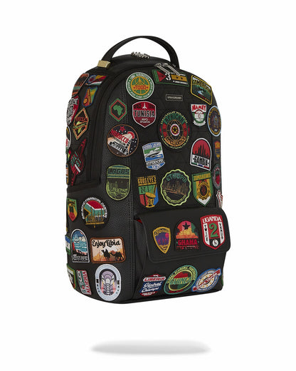 Sprayground - A.I. THE 54 (PATCHES OF AFRICA) CARGO BACKPACK