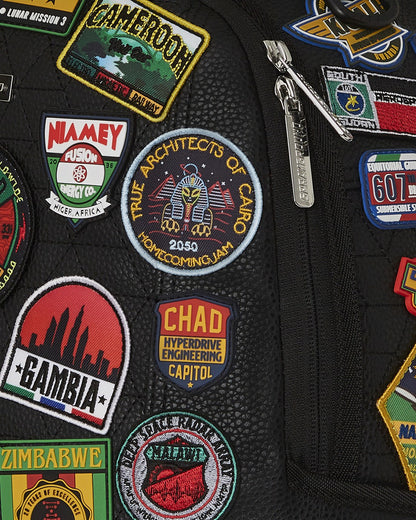 Sprayground - A.I. THE 54 (PATCHES OF AFRICA) CARGO BACKPACK