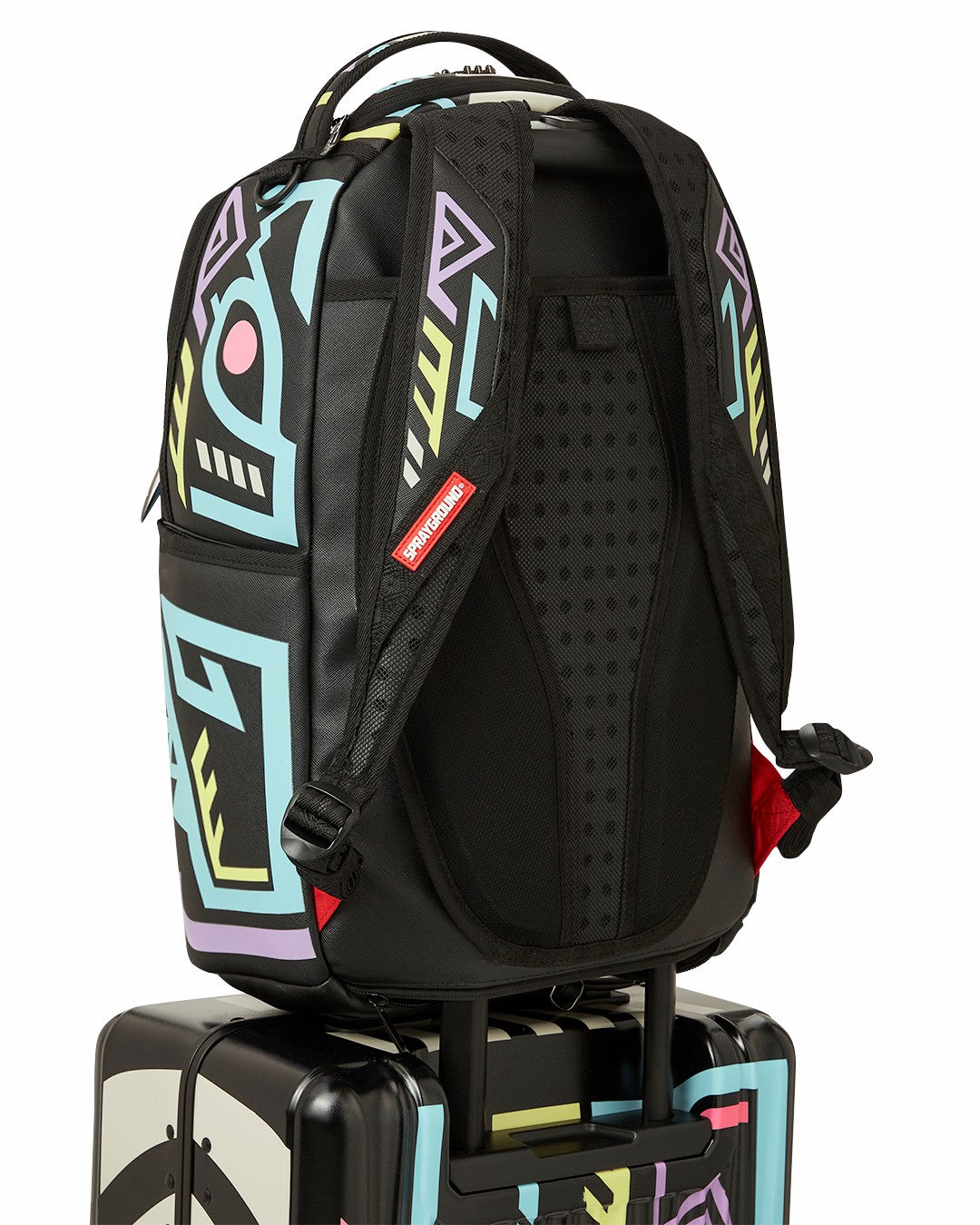 Sprayground - A.I. PATH TO THE FUTURE III HARDSHELL CARRY-ON LUGGAGE - SANDFLOWER CO