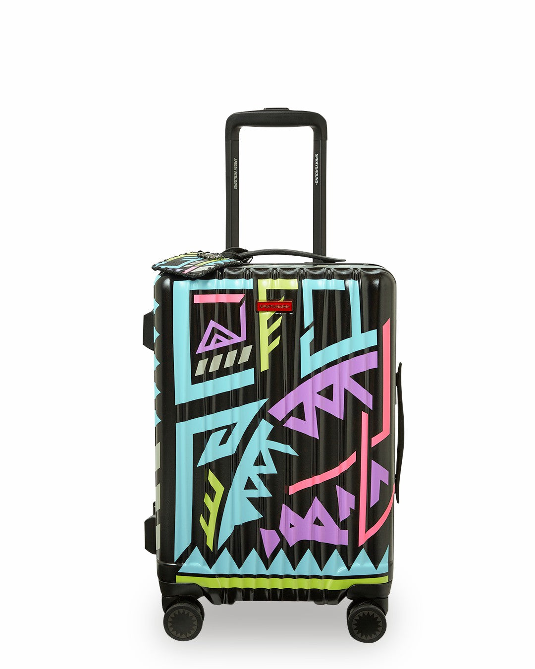 Sprayground - A.I. PATH TO THE FUTURE III HARDSHELL CARRY-ON LUGGAGE - SANDFLOWER CO