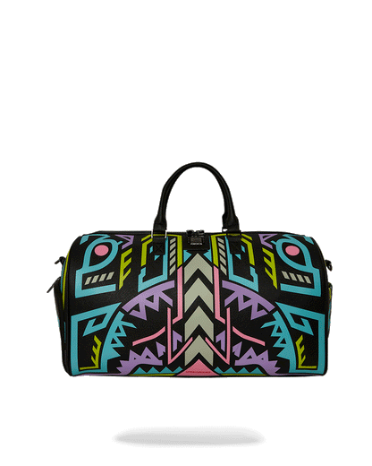 Sprayground - A.I. PATH TO THE FUTURE III DUFFLE - SANDFLOWER COLLAB (GLOW IN THE DA