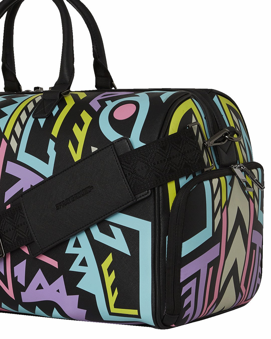 Sprayground - A.I. PATH TO THE FUTURE III DUFFLE - SANDFLOWER COLLAB (GLOW IN THE DA
