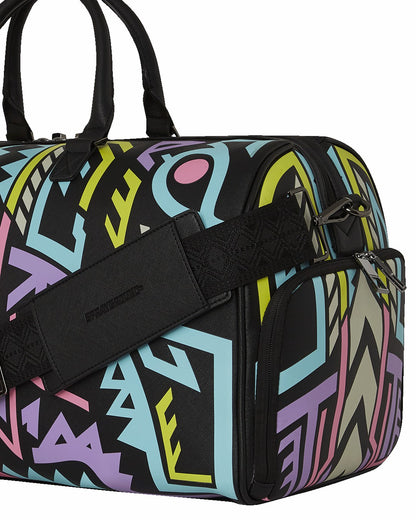 Sprayground - A.I. PATH TO THE FUTURE III DUFFLE - SANDFLOWER COLLAB (GLOW IN THE DA