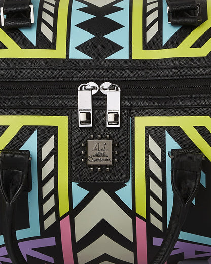 Sprayground - A.I. PATH TO THE FUTURE III DUFFLE - SANDFLOWER COLLAB (GLOW IN THE DA