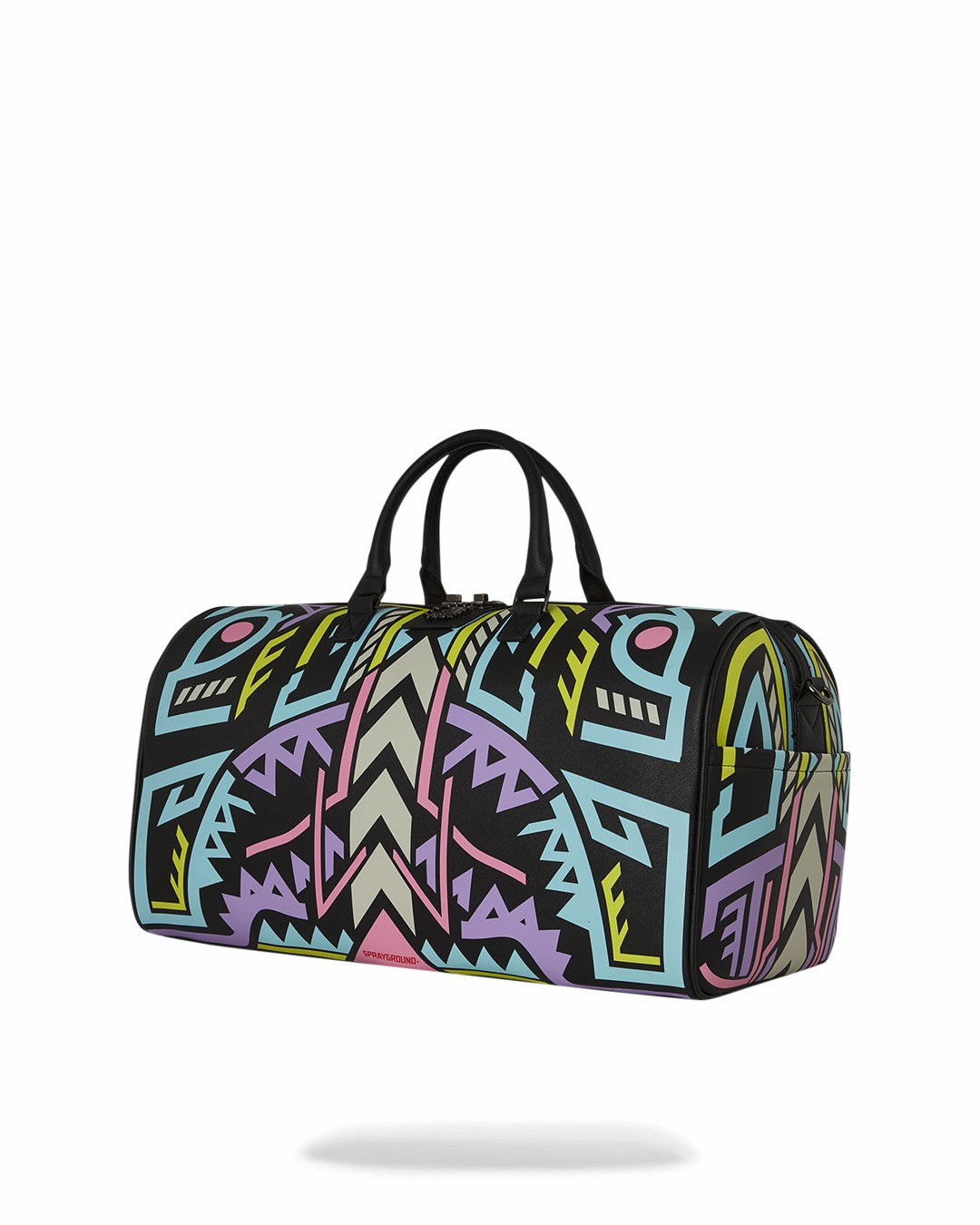 Sprayground - A.I. PATH TO THE FUTURE III DUFFLE - SANDFLOWER COLLAB (GLOW IN THE DA