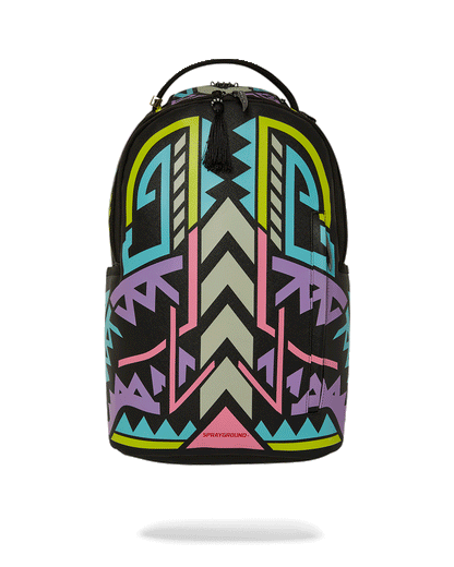 Sprayground - A.I. PATH TO THE FUTURE III BACKPACK - SANDFLOWER COLLAB (GLOW IN THE