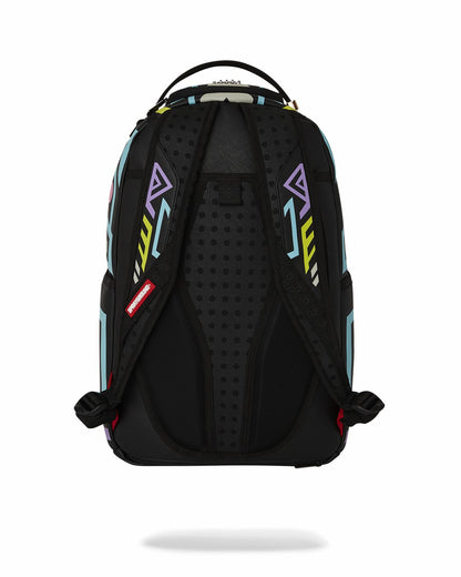 Sprayground - A.I. PATH TO THE FUTURE III BACKPACK - SANDFLOWER COLLAB (GLOW IN THE