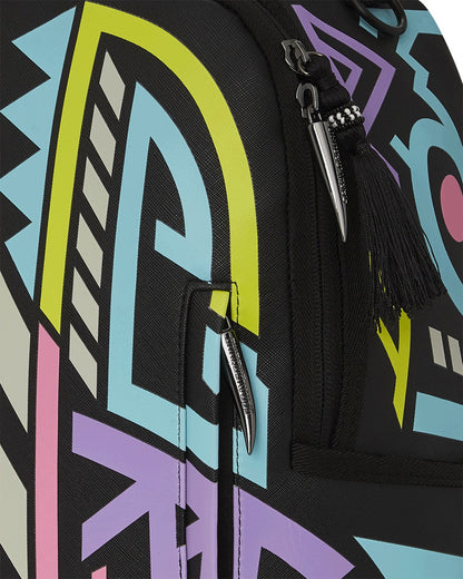 Sprayground - A.I. PATH TO THE FUTURE III BACKPACK - SANDFLOWER COLLAB (GLOW IN THE