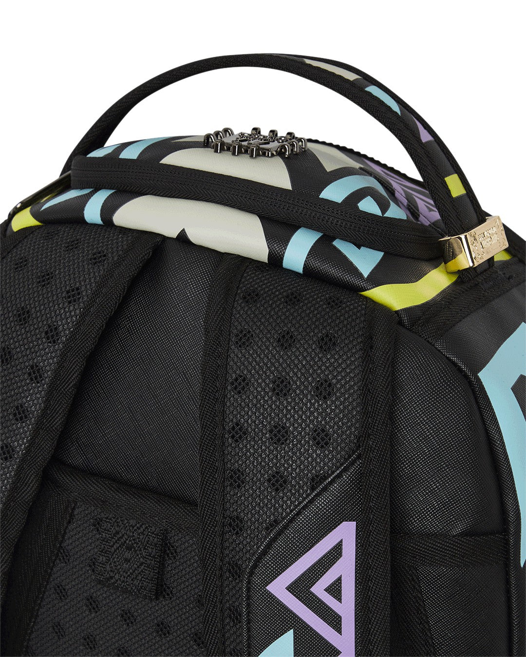 Sprayground - A.I. PATH TO THE FUTURE III BACKPACK - SANDFLOWER COLLAB (GLOW IN THE