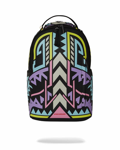 Sprayground - A.I. PATH TO THE FUTURE III BACKPACK - SANDFLOWER COLLAB (GLOW IN THE