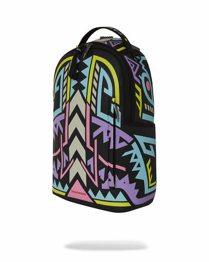 Sprayground - A.I. PATH TO THE FUTURE III BACKPACK - SANDFLOWER COLLAB (GLOW IN THE