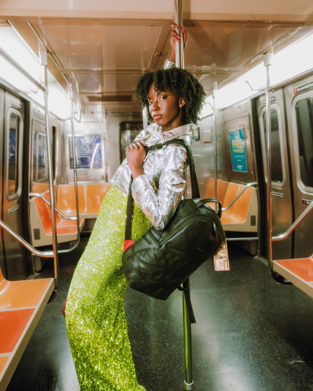 Sprayground - AFRICAN INTELLIGENCE 9 APEX GENIUS BACKPACK - SANDFLOWER COLLAB