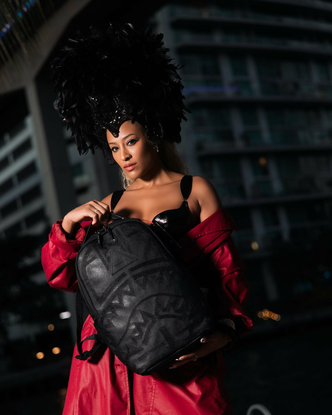 Sprayground - AFRICAN INTELLIGENCE 9 APEX GENIUS BACKPACK - SANDFLOWER COLLAB