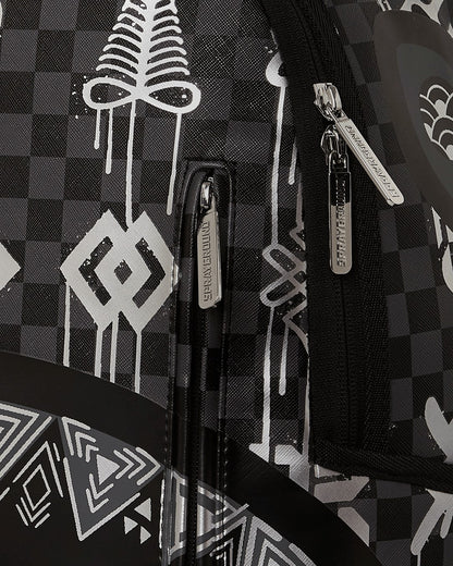 Sprayground - AFRICAN INTELLIGENCE 9 POWER GLYPHICS BACKPACK - SANDFLOWER COLLAB