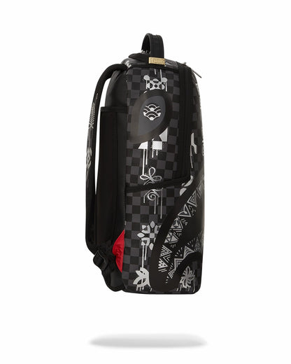Sprayground - AFRICAN INTELLIGENCE 9 POWER GLYPHICS BACKPACK - SANDFLOWER COLLAB