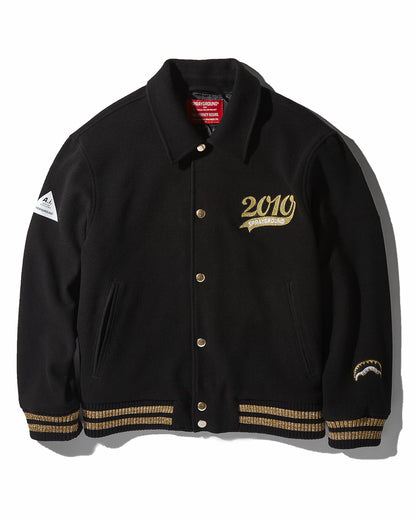 Sprayground - A.I.9 AFRICAN INTELLIGENCE GUILDED LEOPARD - SANDFLOWER COLLAB VARSITY