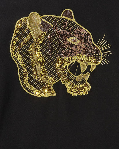 Sprayground - A.I.9 AFRICAN INTELLIGENCE GUILDED LEOPARD - SANDFLOWER COLLAB VARSITY