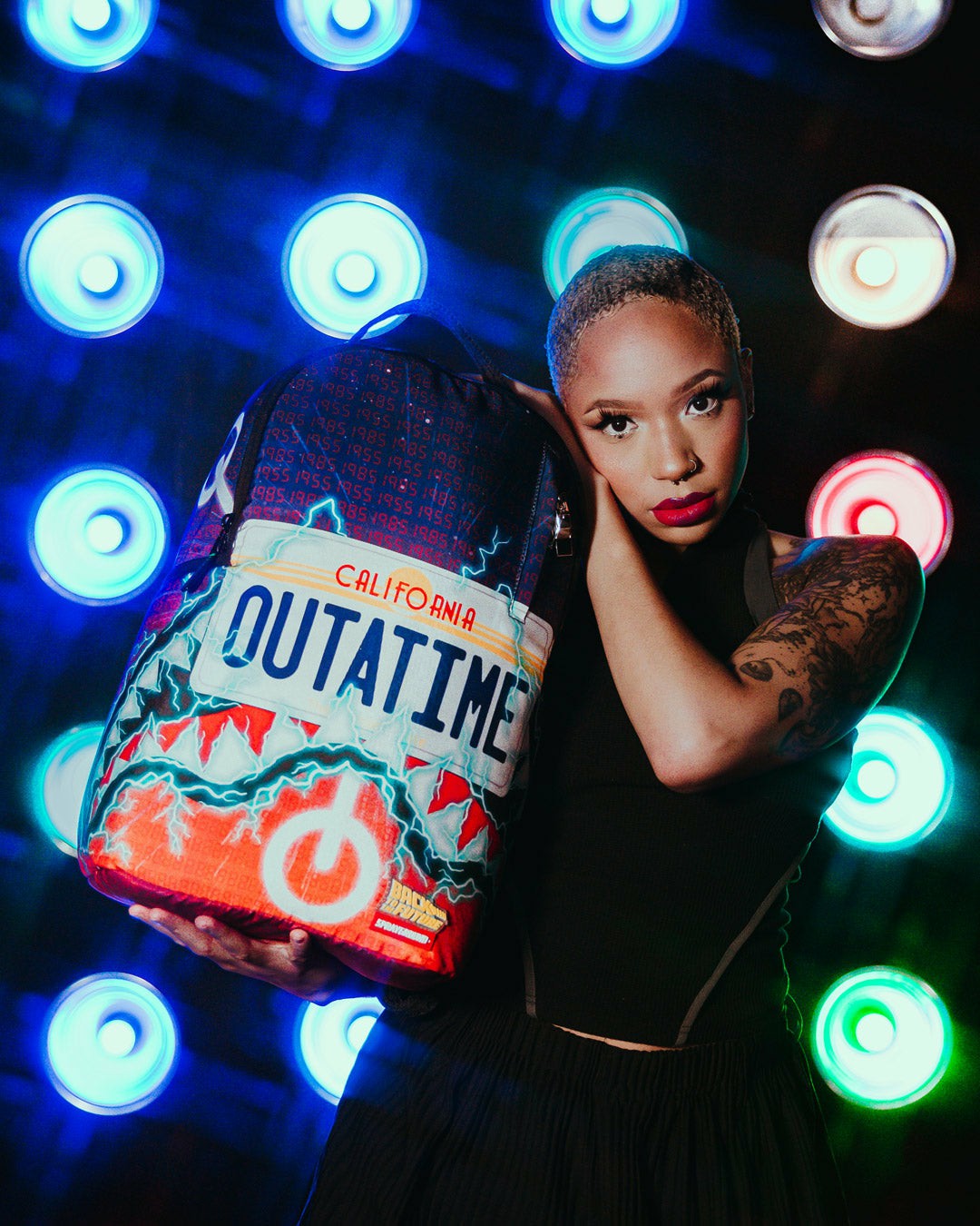 Sprayground - BACK TO THE FUTURE OUTATIME DLXSR BACKPACK