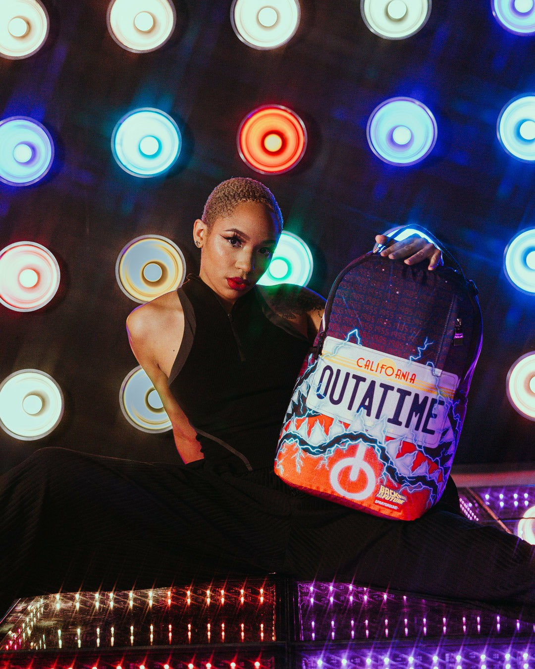 Sprayground - BACK TO THE FUTURE OUTATIME DLXSR BACKPACK