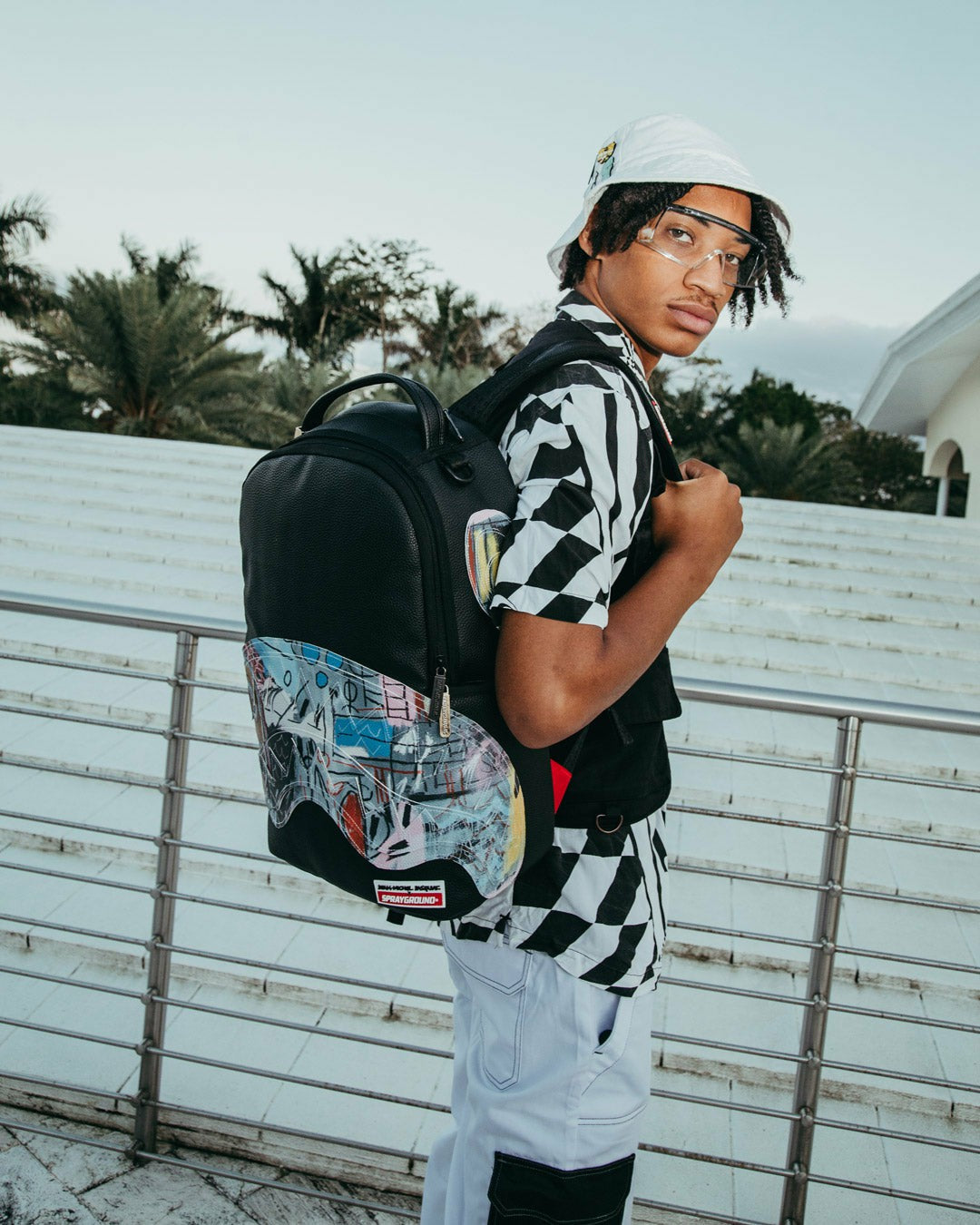 Sprayground - OFFICIAL BASQUIAT UNTITLED 1982 BACKPACK (DLXV)