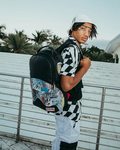 Sprayground - OFFICIAL BASQUIAT UNTITLED 1982 BACKPACK (DLXV)